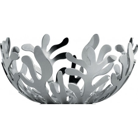 Bol decorativ Mediterraneo, diametru 21 cm, argintiu