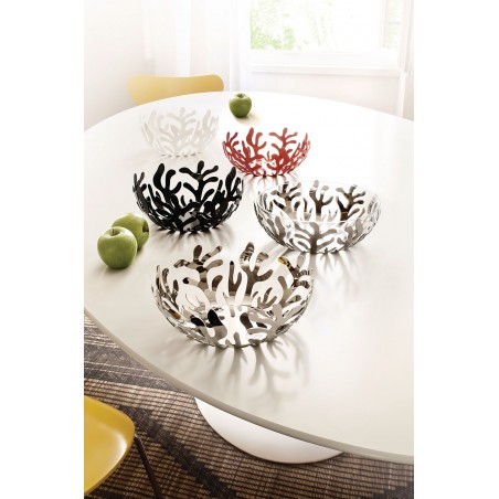 Bol decorativ Mediterraneo, diametru 21 cm, argintiu