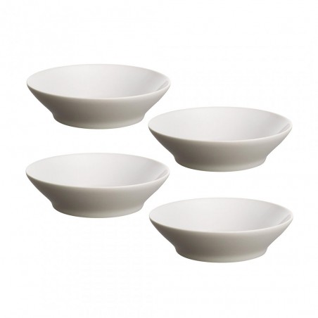 Set Tonale de 4 boluri supă, gri deschis