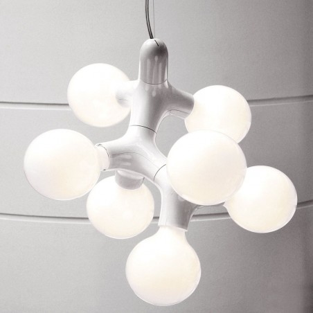 Lampa suspendata Next DNA Triple alb