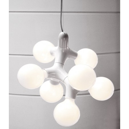 Lampa suspendata Next DNA Triple alb
