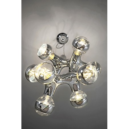 Lampa suspendata Next DNA Quattro crom