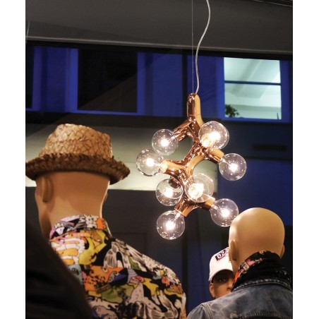 Lampa suspendata Next DNA Quattro cupru