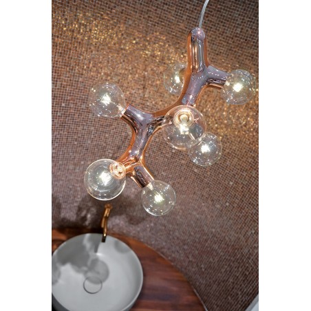 Lampa suspendata Next DNA Quattro cupru