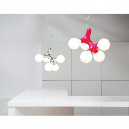 Lampa suspendata Next DNA Double crom
